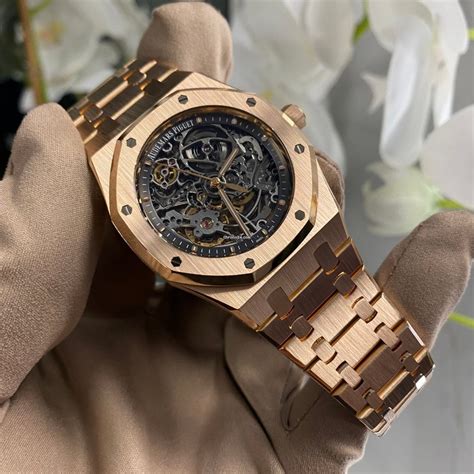 audemars piguet 44mm rose gold|audemars piguet rose gold skeleton.